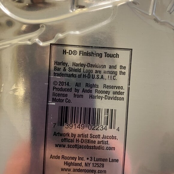 Finishing Touch, Harley Davidson - Ande Rooney Inc Collectible 💸 - Picture 2 of 3